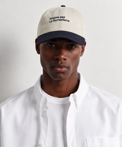 Obinna Retro Color-Block Embroidered Cap