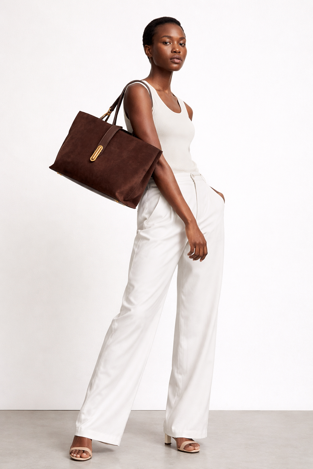 Anjali Retro Bucket Shoulder Bag