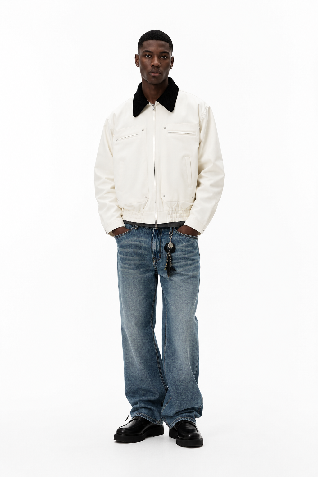Manteau court en fourrure Marielle