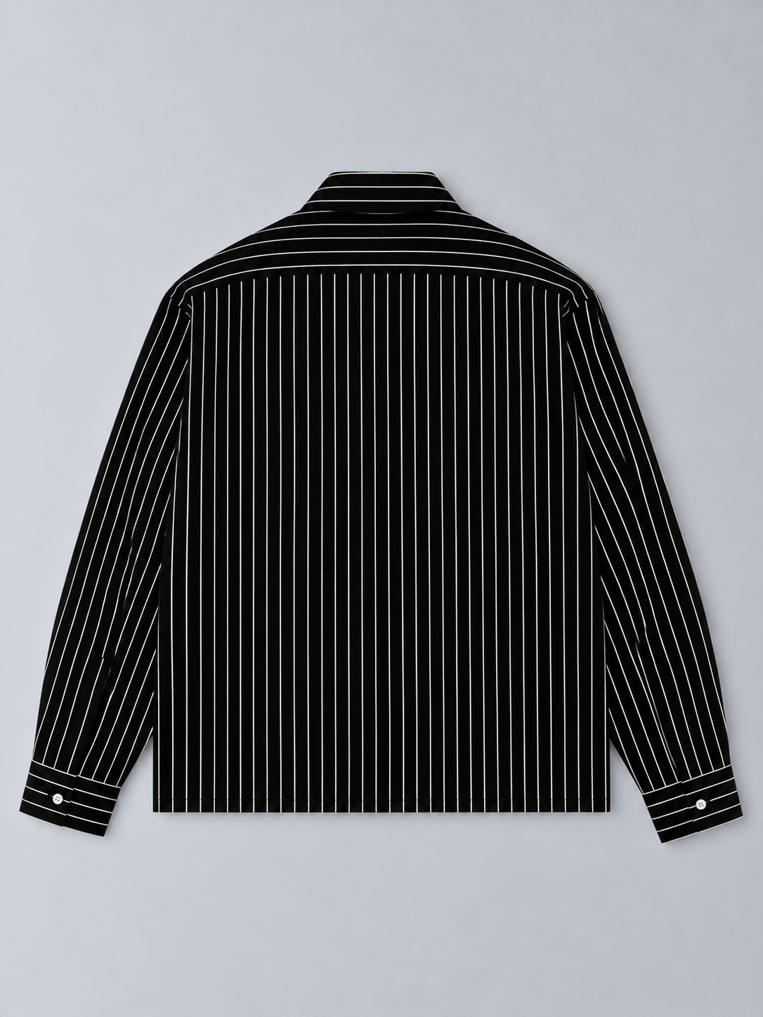 Kelechi Striped Cotton Button-Down Business Shirt