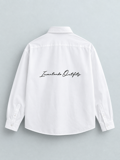 Gbenga Clean-Cut Long-Sleeve Essential Shirt