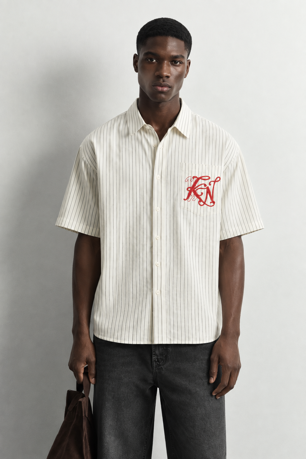 Olu Boxy Oversized Cotton Poplin Shirt