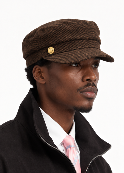 Soji Canvas 3D-Embroidered Adjustable Beret