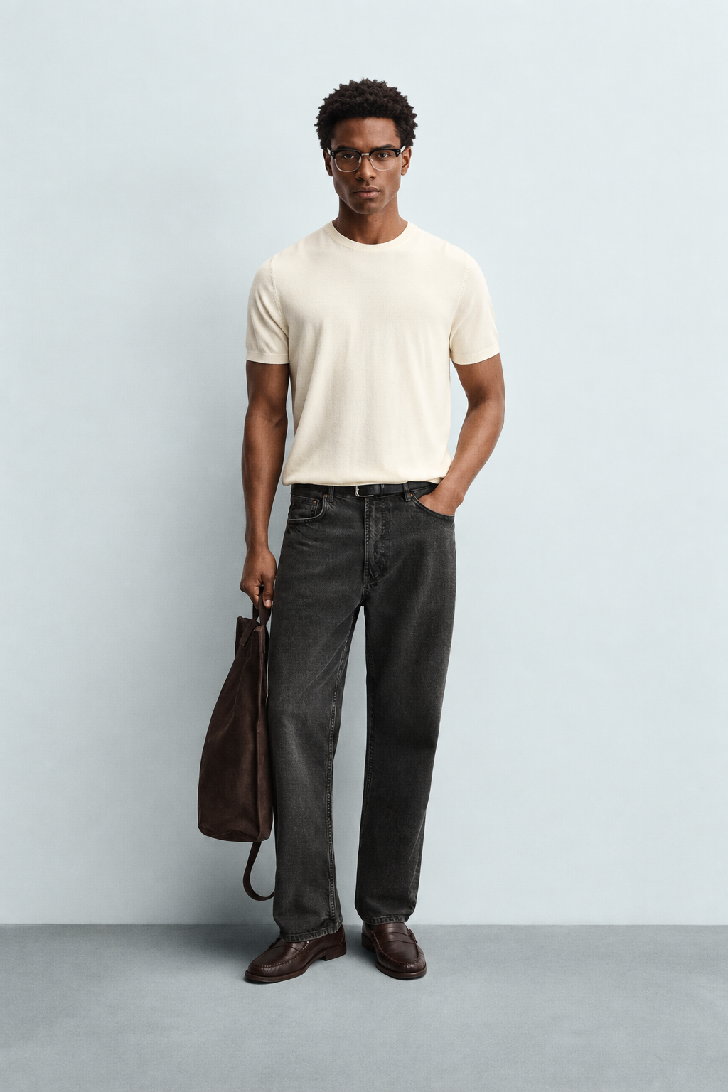 Chidi Full-Frame Acetate Square Eyeglasses