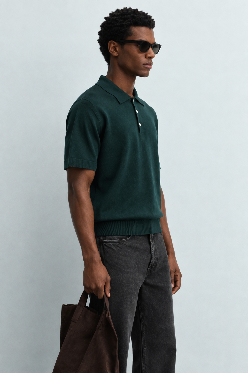Seun Cashmere-Blend Luxury T-Shirt