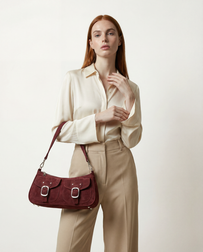 Sac Amara en daim grande capacité