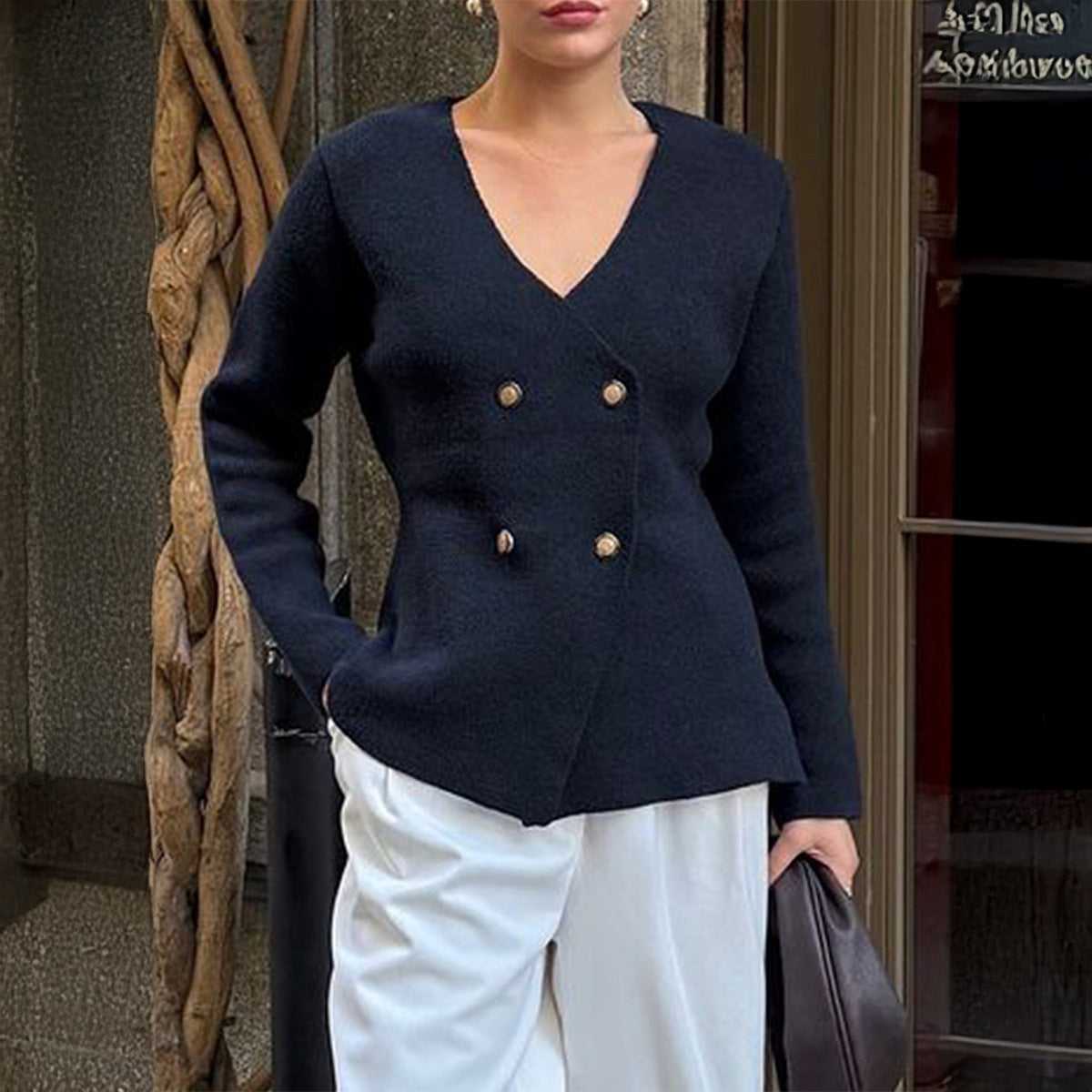 Sade Gilet en laine douce