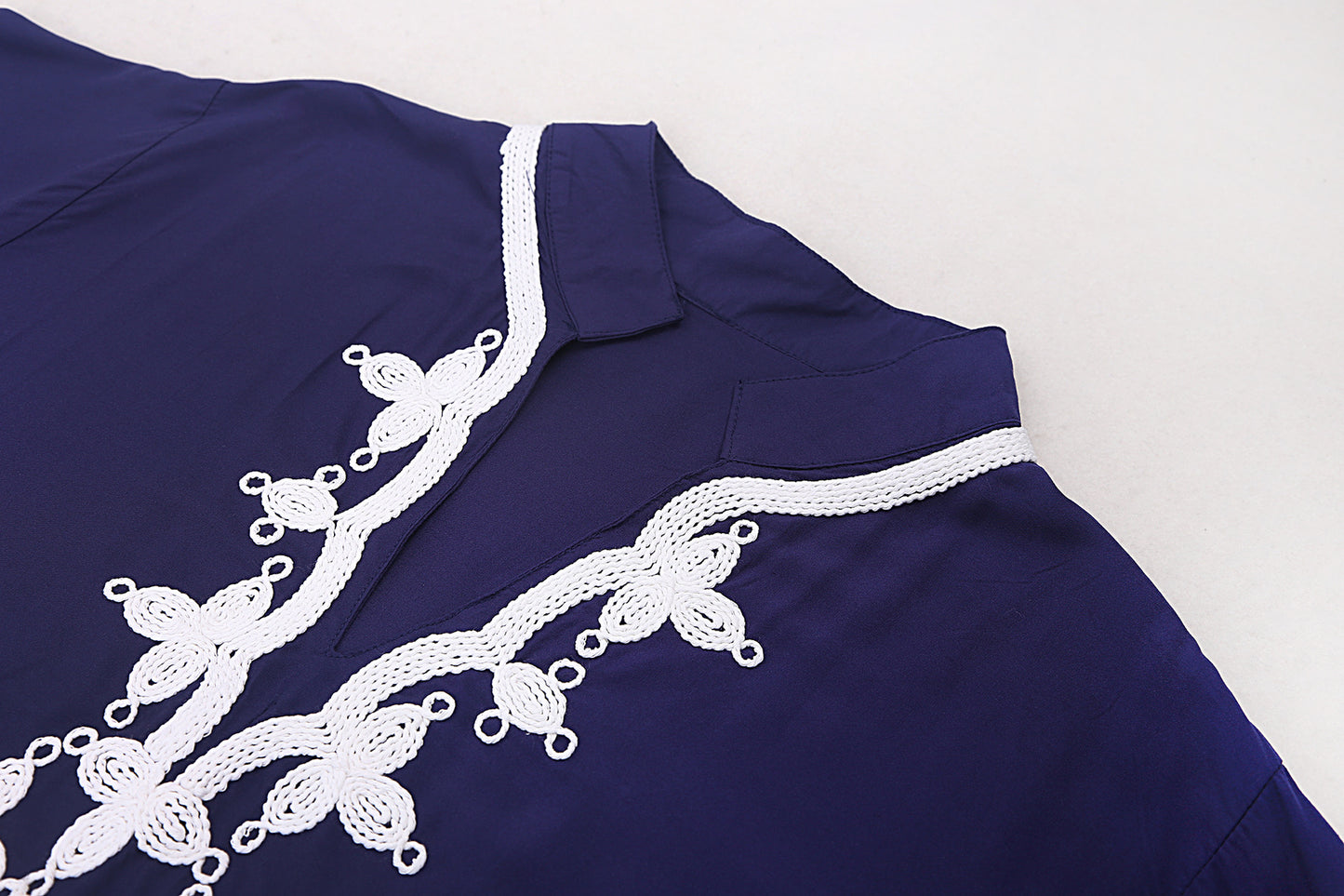 Rayon Embroidered Casual Maxi Dress Women Beach Jacket Seaside Vacation Maxi Dress Beach Cover Up