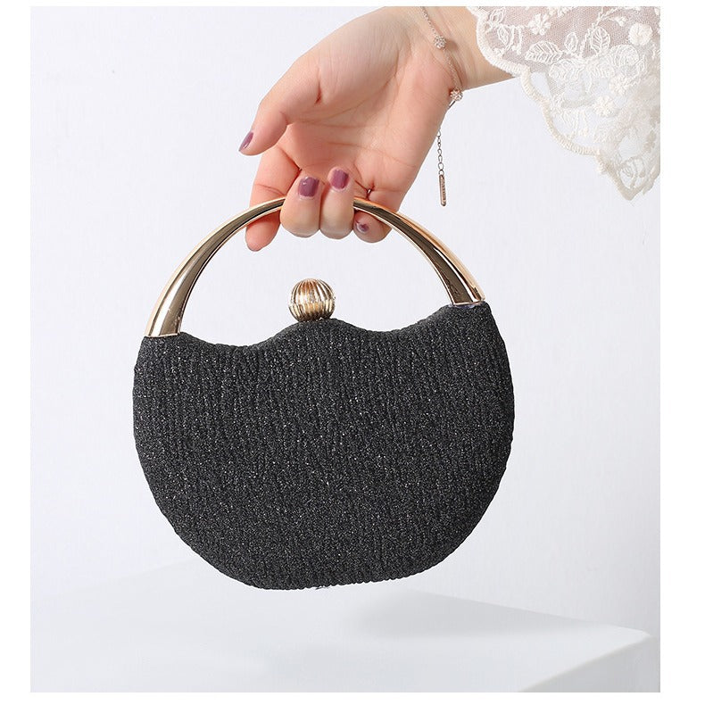 Lulu Glitter Beaded Cocktail Bag