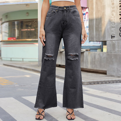 Pantalon en denim urbain Nia