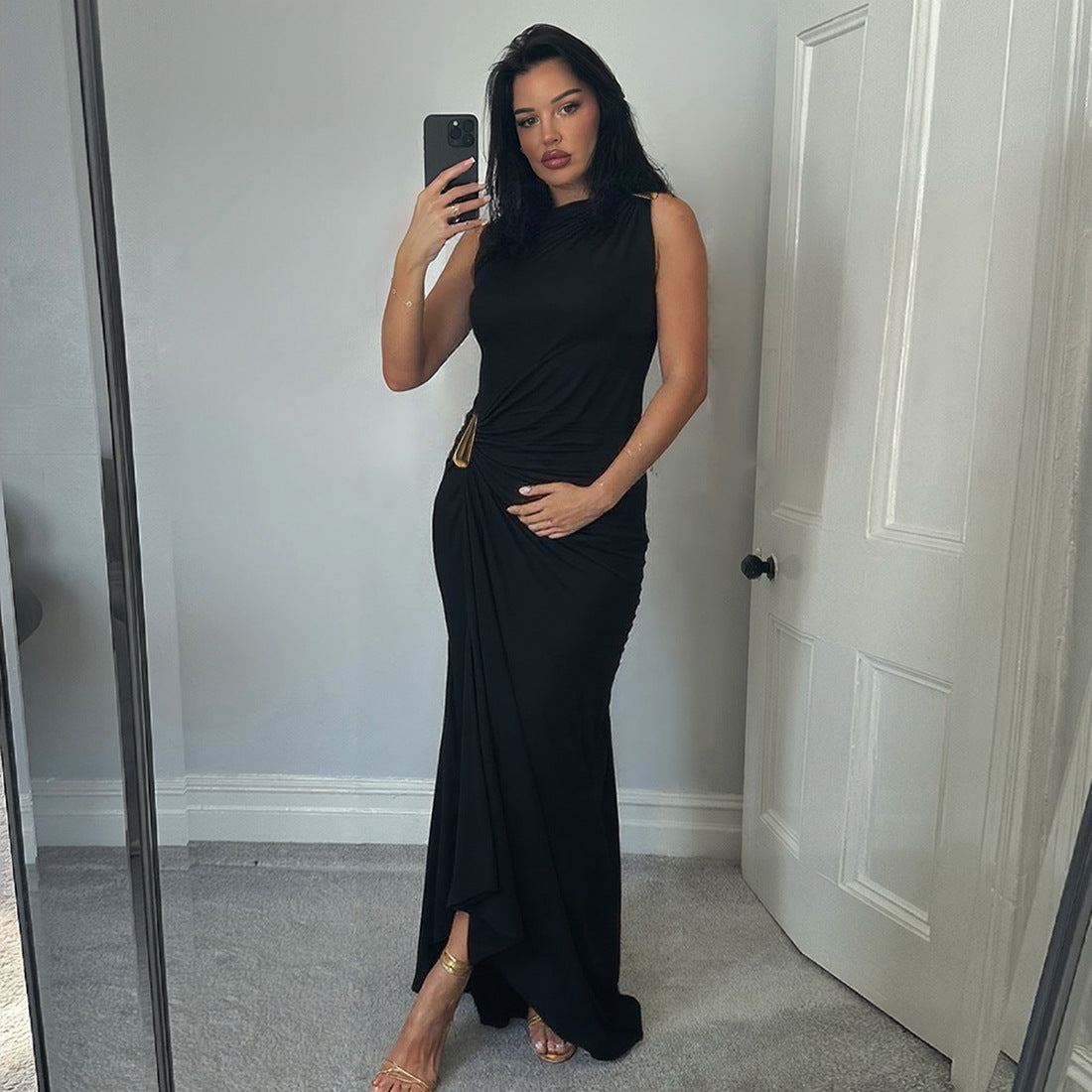 Robe fourreau Kesi Metallic Charm