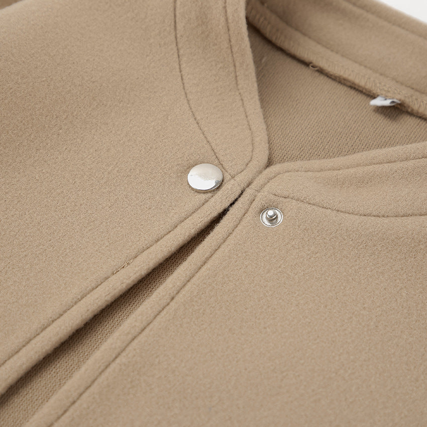 Amahle Khaki Air Wool Jacket
