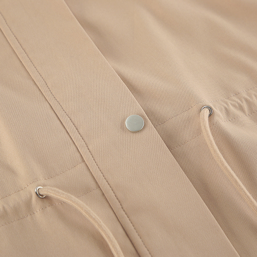 Trench-coat Amara à cordon de serrage