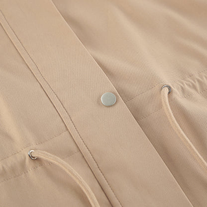 Trench-coat Amara à cordon de serrage