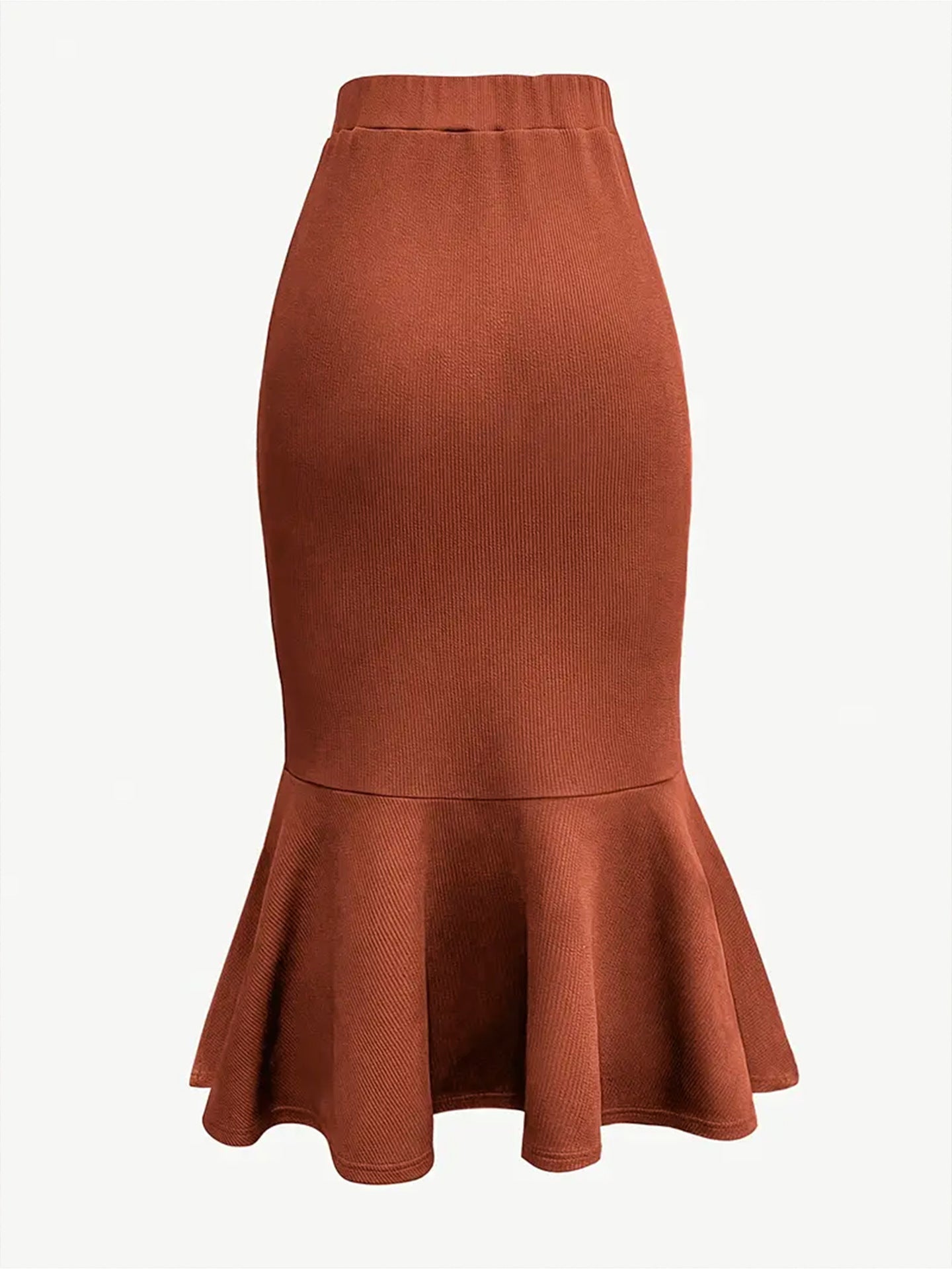 Robe sirène asymétrique en satin Abeni