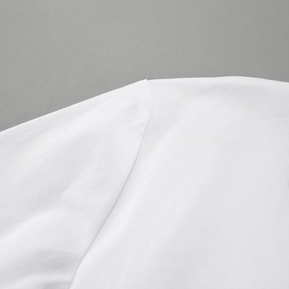 Robe chemise à col polo Nia