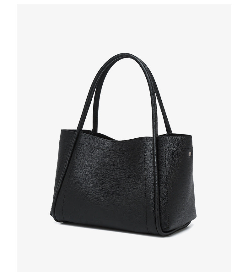 Luleka Soft Leather Basket bag