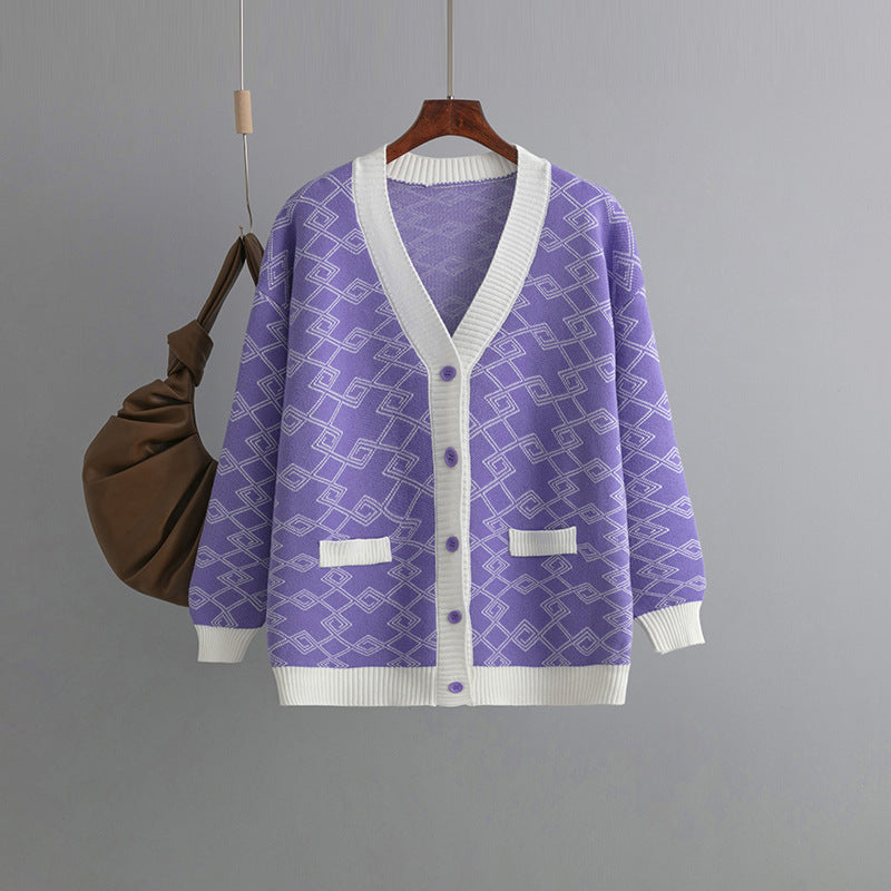 Gilet long jacquard Ifunanya