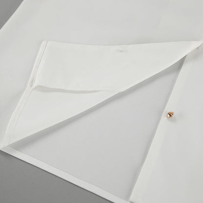 Nolwazi White Whisper Chiffon Shirt