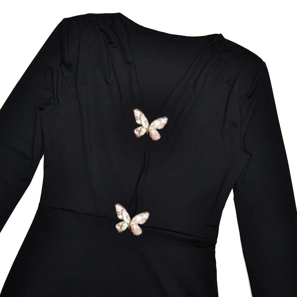 Adanna Pleated Sheath Dress