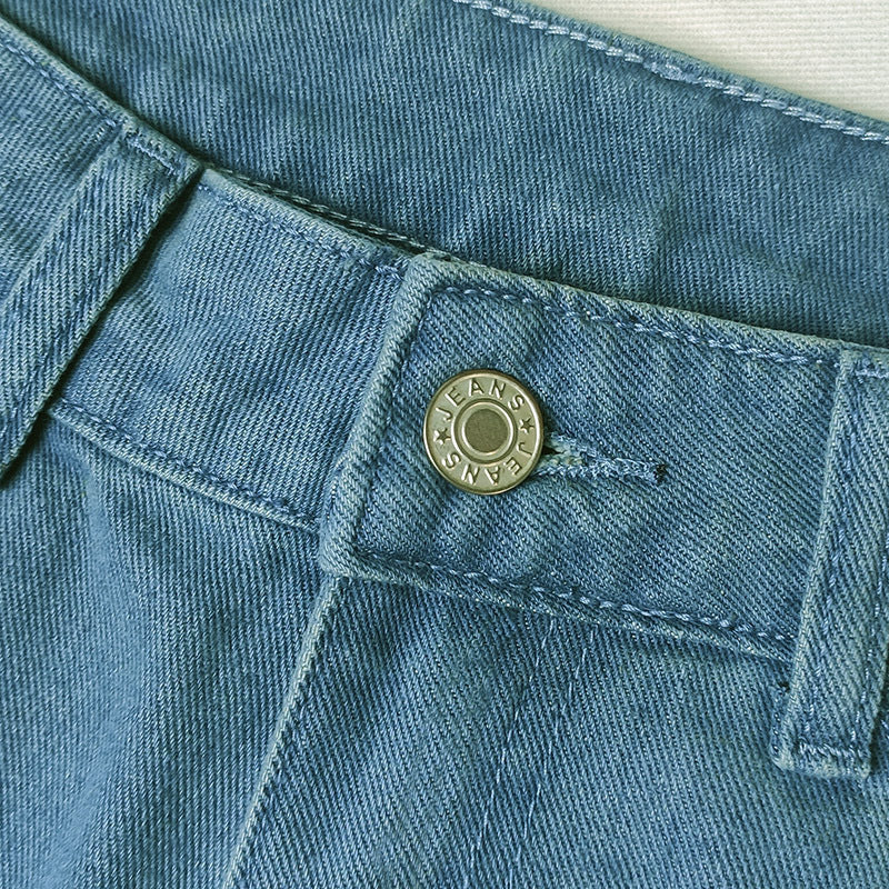 Jean Zerina à jambes larges fendues sur le côté