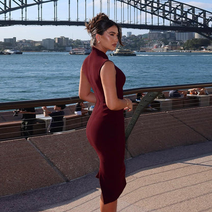 Amara Halo Cutout Dress