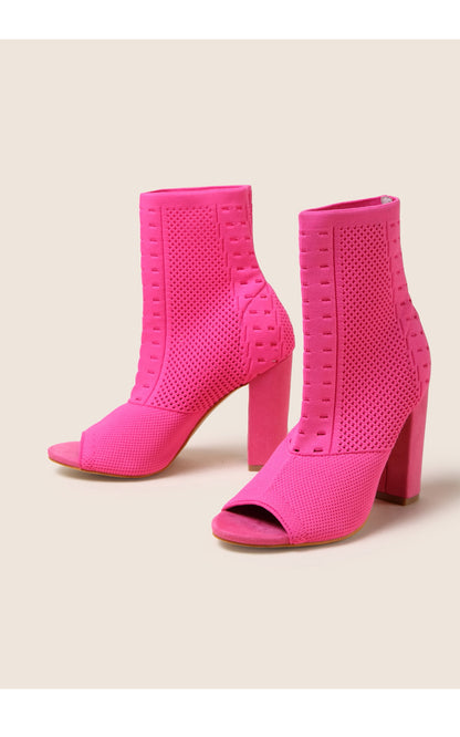 Afolabi Knitted Chunky Heel Sandals