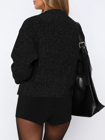 Pull minimaliste en laine Amari