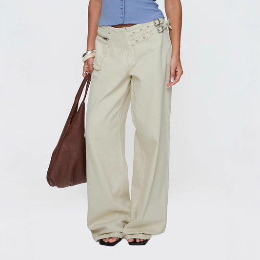 Amahle Buckle Street Cargo Trousers