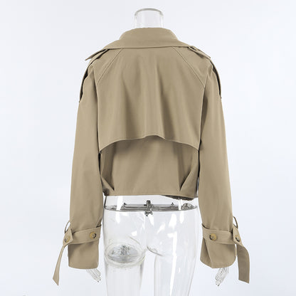 Trench-coat croisé Amisi