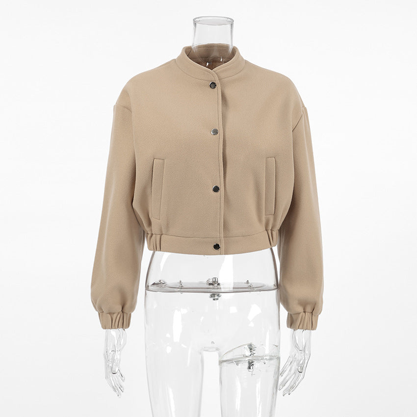 Amahle Khaki Air Wool Jacket