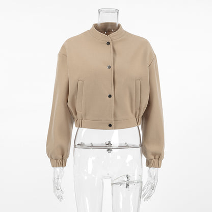 Amahle Khaki Air Wool Jacket
