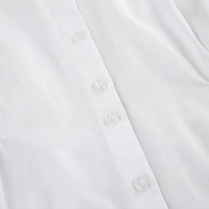 Robe chemise à col polo Nia