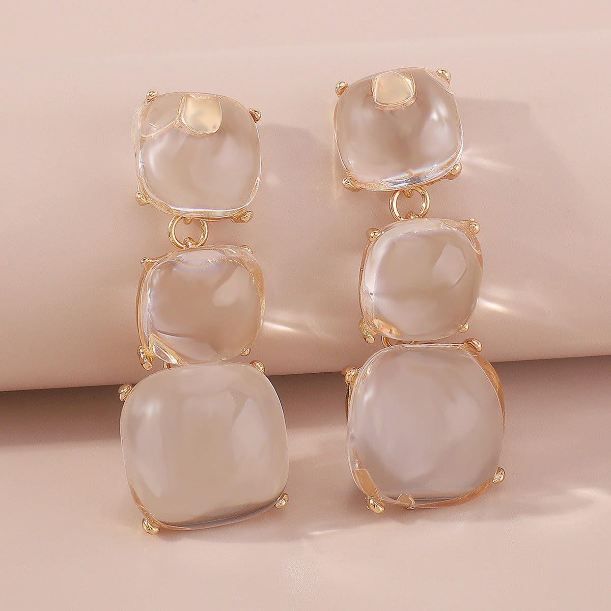 Ensemble collier et boucles d'oreilles Ayodele