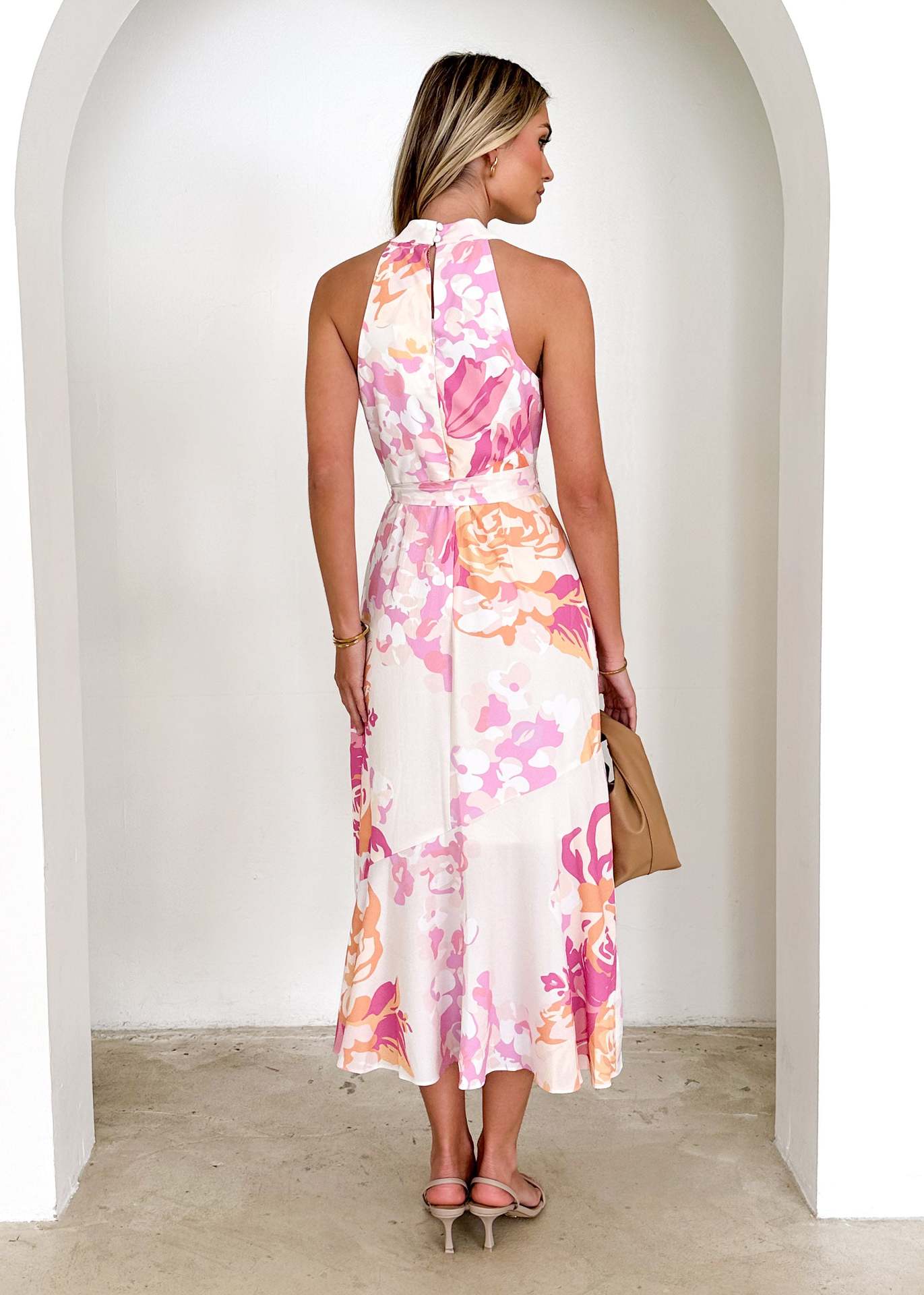 Zahra Soleil Suspenders Dress