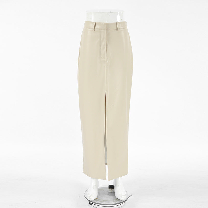 ZINNA Luxe Slit Skirt
