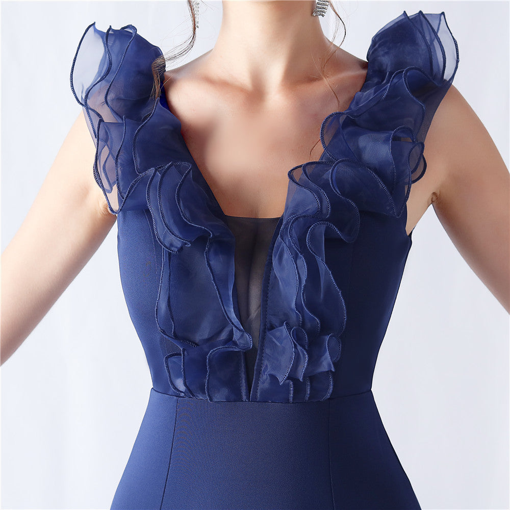 Zuri Organza Evening Dress