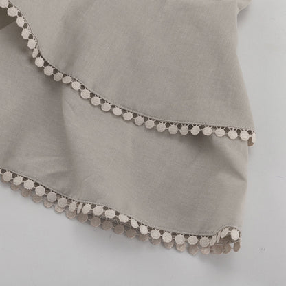 Robe Talia en dentelle cascade