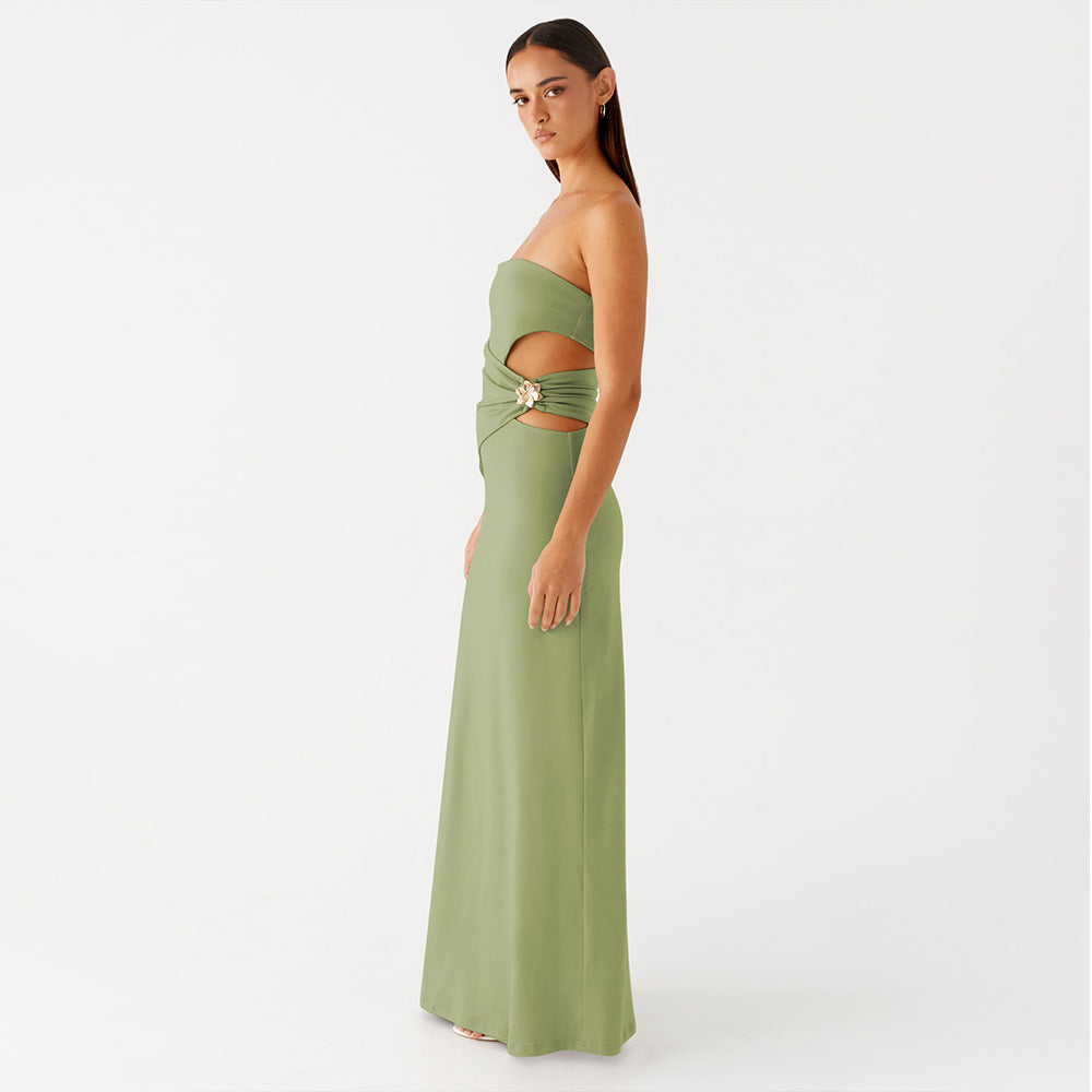 Robe fourreau découpée Zaina
