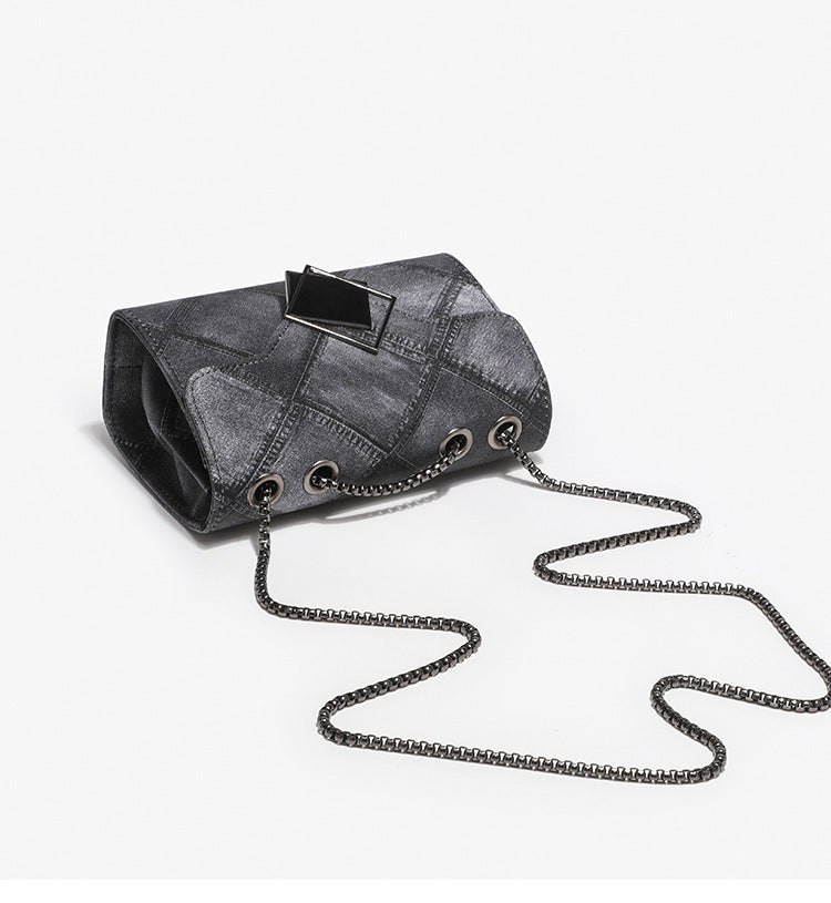 Zayna Gradient Embossed Messenger Bag