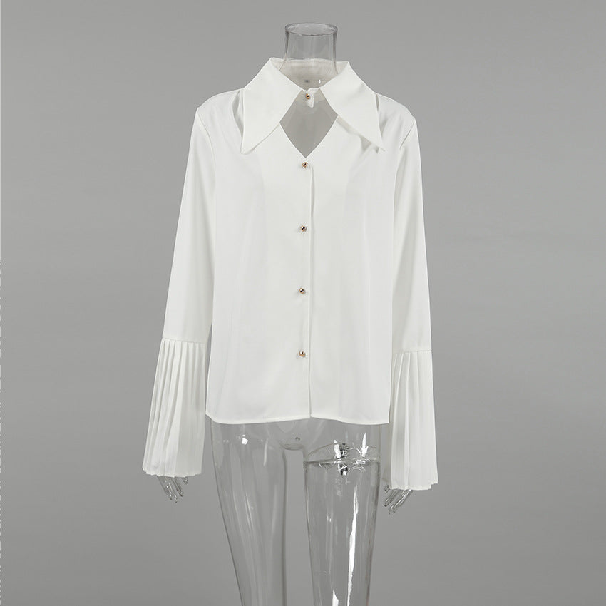 Nolwazi White Whisper Chiffon Shirt