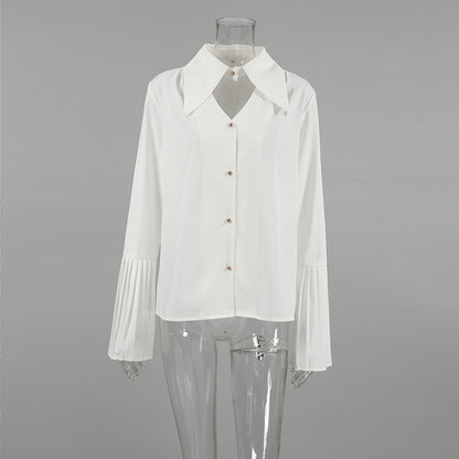 Nolwazi White Whisper Chiffon Shirt