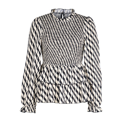 Liora Smock Stripe Top