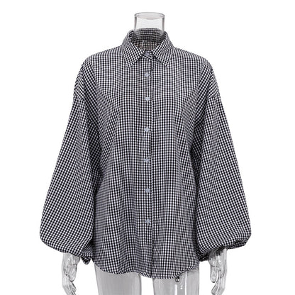 Makena Plaid Luxe Shirt