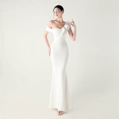 Isoke Pearl Fishtail Couture Gown