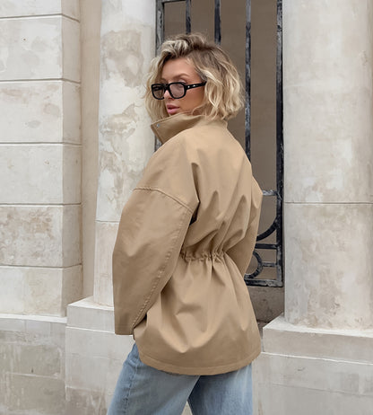 Trench-coat Amara à cordon de serrage