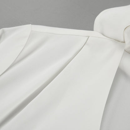 Nolwazi White Whisper Chiffon Shirt