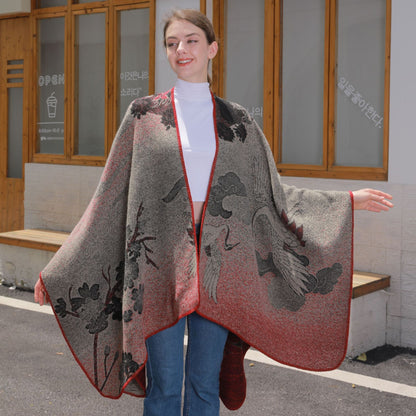 Adama Jacquard Travel Shawl