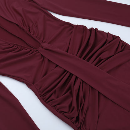Robe Ayaba à col en U profond