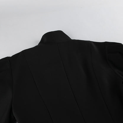 NALIA Noir Heritage Blazer Coat